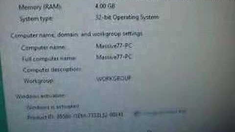 Re: 32-Bit Windows with 4GB of RAM Rant(for raybbo)