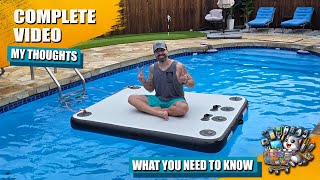AWSUM Inflatable Floating Dock Review – Durable Design for Any Water screenshot 4