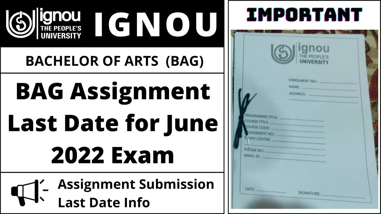 assignment last date submission 2022