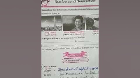 Chapter 1 Ex.1 Q1 to 5 cordova explore math