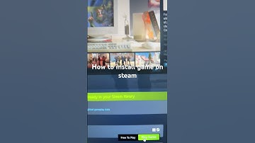 How to install game on steam