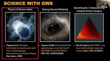 Collin Capano - Probing fundamental physics with gravitational waves (February 25, 2021)
