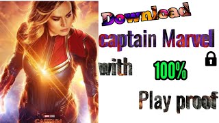 How to download captain Marvel full movies in hindi HD