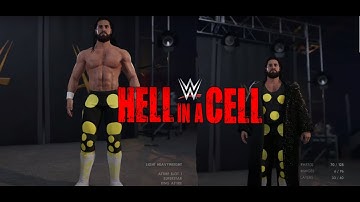 WWE 2K22: Seth Rollins Hell In A Cell 2022 Attire/Render + Gameplay