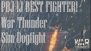 Dogfighting In A Bomber - Pbj-1J Vs Bf110 - War Thunder Sim Gameplay - Ww2 Dogfights
