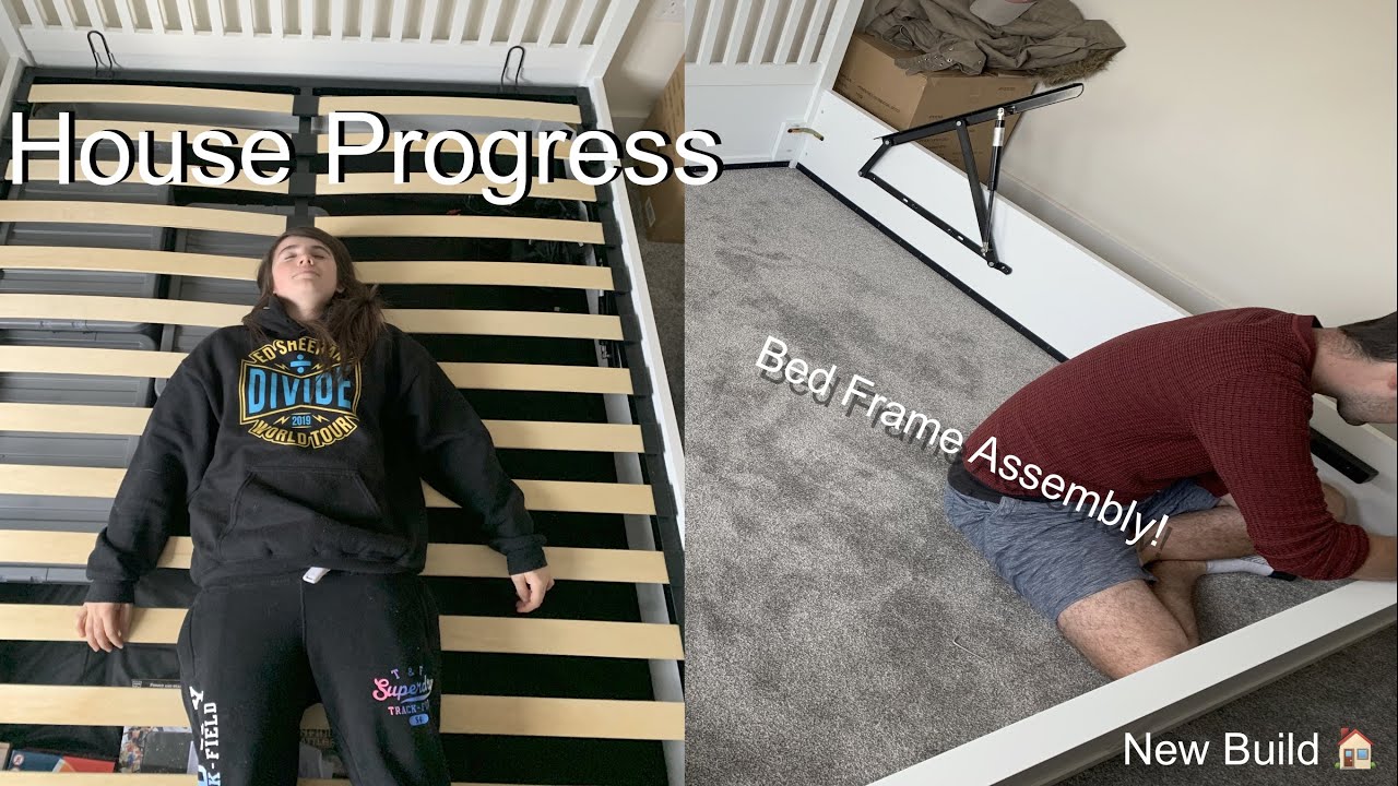 HOUSE PROGRESS 2022 | EP.3 Pt.2 | Bed frame assembly 🛌 | Celebrating my ...