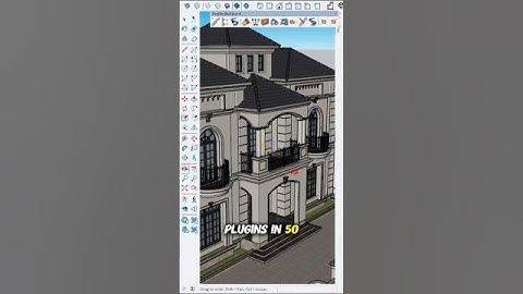 Day 5 | Profile Builder Railing Assembly | Create Railings in One Click! #cadshow #plugin #sketchup