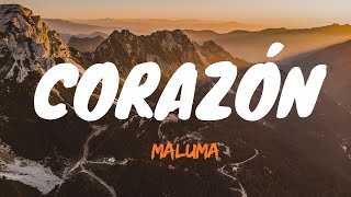 Maluma - Corazón (Letra/Lyrics)