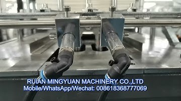 2 sets OCM12 ultrasonic heater paper cup machine  double head counting system for UAE client 6&6.5OZ