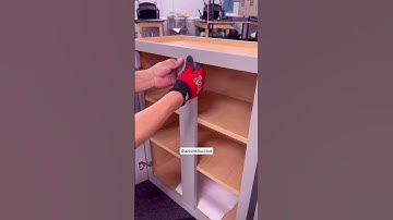 How to make base cabinet using wall cabinets