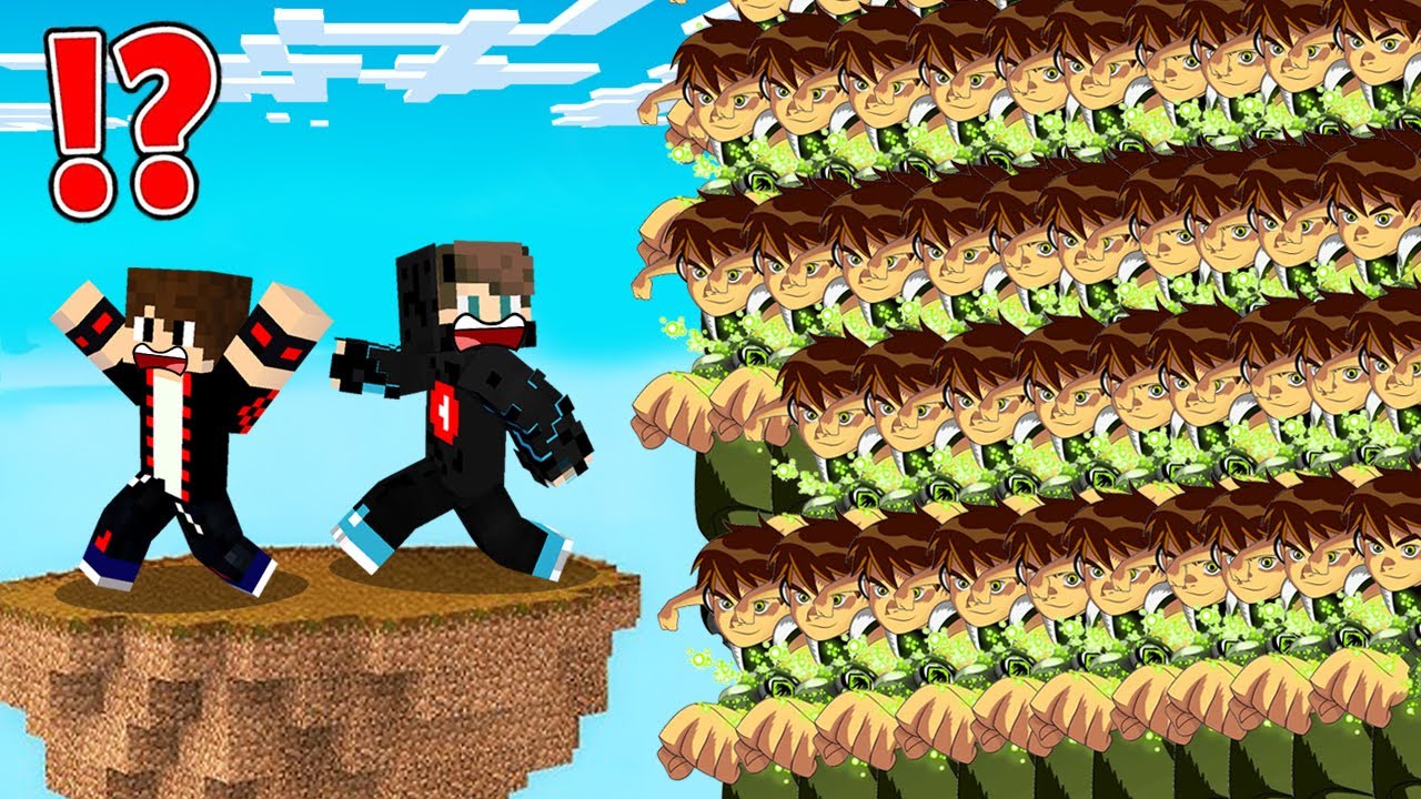 ماين كرافت : حاولت أهرب من تسونامي بن تن الأسطورة ولكن صارت كارثة !!؟ 🔥😱