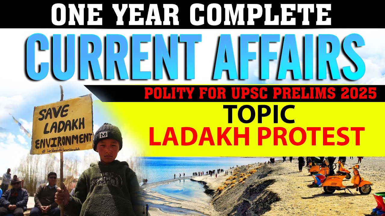 One Year Complete Current Affairs | Polity for UPSC Prelims 2025 ...