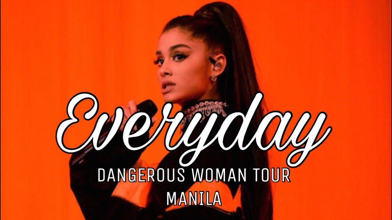 dangerous woman tour manila