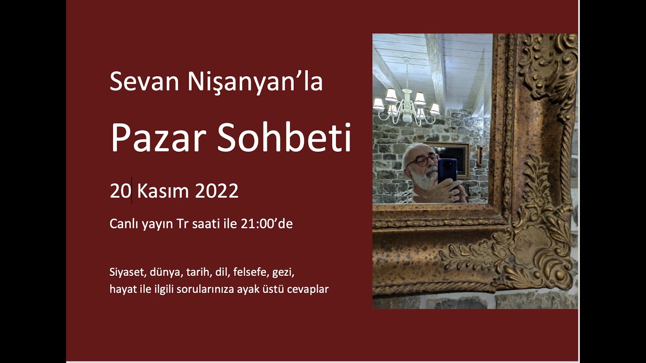 Pazar Sohbeti 151 - 20 Kasım 2022