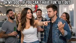 My Wife Called Me “Boring” And Told Me To Get Out Of The Party — Someone Filmed What Happened Next