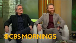 Kurt Russell and Wyatt Russell share how Goldie Hawn reacted to seeing their new show