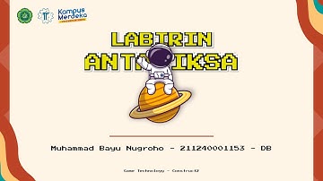 Game Labirin Antariksa - Construct 2