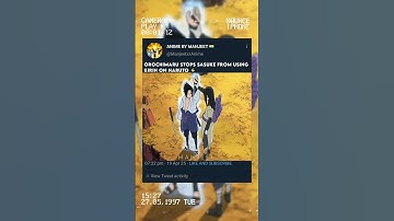 Orochimaru Stops Sasuke From Using Kirin On Naruto⚡