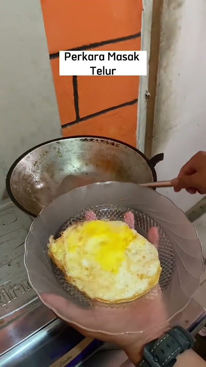 Perkara Masak Telur #shorts
