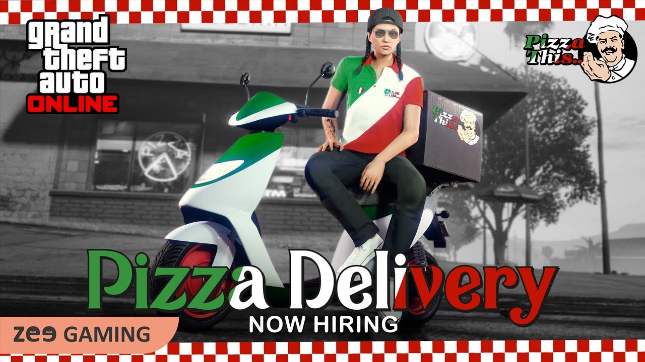 NEW PIZZA DELIVERY UPDATE IN GTA V! (GTA Online: Pizza Delivery)