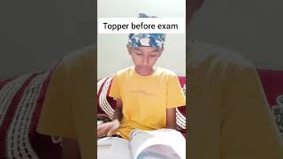 Topper vs Backbench one day before exam ? shorts viral shortsfeed