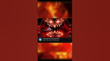 Why Flamewall is the BEST Top 1 in Geometry Dash #geometrydash #shorts