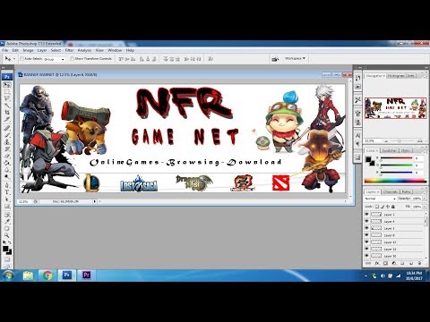 Adobe Photoshop CS Tutorial :  Membuat Banner  # Finishing