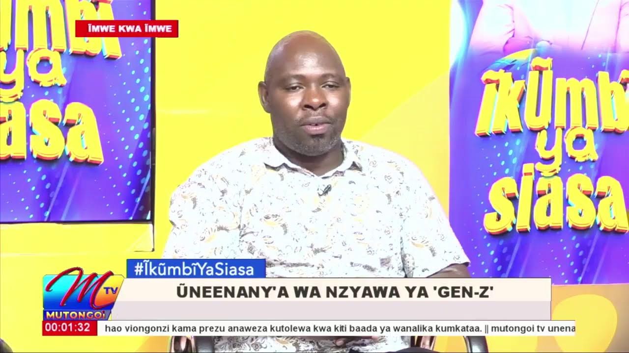 ĨKŨMBĨ YA SIASA: ŨNEENANY'A WA NZYAWA YA 'GEN-Z'