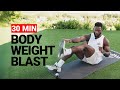Free 30-Minute Bodyweight Workout | Full Body Strength & Cardio Intervals (No Equipment)