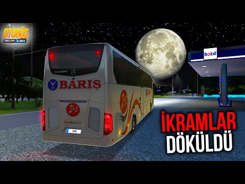 Van - Erzincan Gece Yolculuğu / İKRAMLAR DÖKÜLDÜ !!! Otobüs Simulator Ultimate