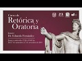 INVITACIÓN AL CURSO DE RETÓRICA Y ORATORIA