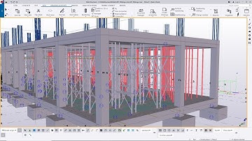 How to Create Concrete Slab Formwork and its Supports in Tekla Structures