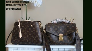 LOUIS VUITTON POCHETTE METIS & MONTAIGNE BB COMPARISON 2018