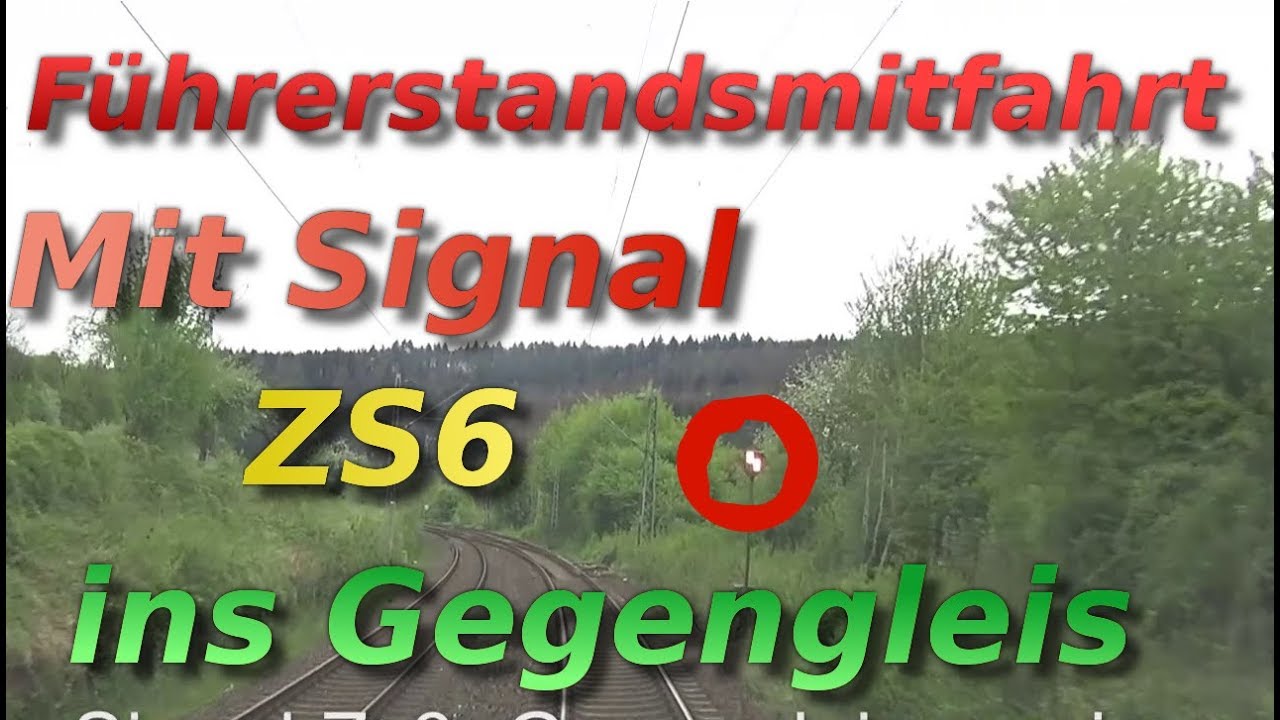 Mit Zs 6 ins Gegengleis