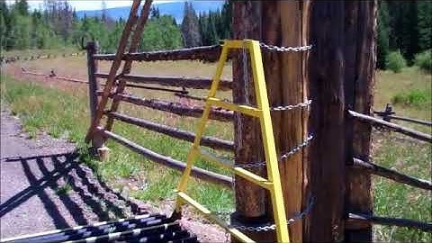 Universal Cattleguards Colorado Ranch Installation