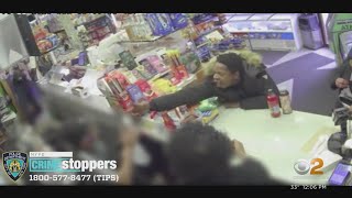 Video shows suspects in attempted deli robbery