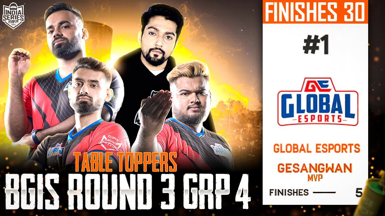 Highest Points In BGIS Round 3 | Team  
