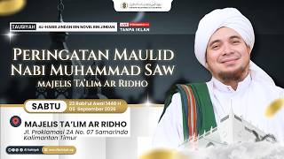 🔴SAFARI DAKWAH Al Habib Jindan bin Novel bin Jindan | Samarrinda, 05 September 2026