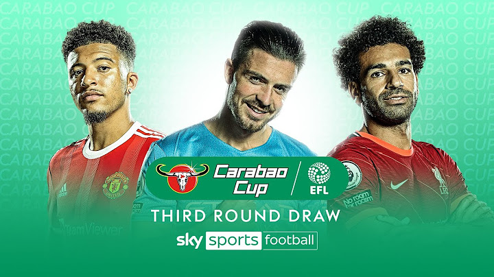 Carabao Cup 2021/22 | Third Round Draw 🏆