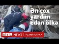 Azərbaycan Türkiyəyə ən çox yardım göndərən ölkədir: &quot;Allah razı olsun. Yardım etməyən qalmadı&quot;