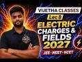 Electric Charges & Fields Lecture 8|class 12 physics |JEE 2027|NEET|KCET#karnataka #neet #kcet #jee