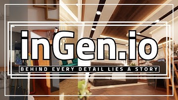 inGen.io | a Procedural Interior Generator Add-on for Blender