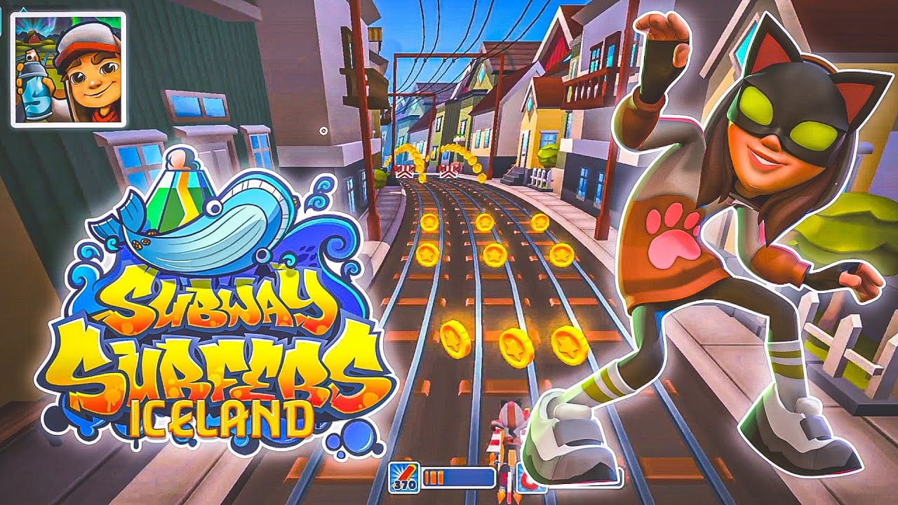 Subway Surfers Iceland 2024 🌨️🥶 || Subway Surfer Kedi Istanbul Surfer Gameplay 2024 💫