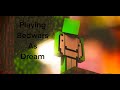 Playing BedWars As Dream Montage (Believer)