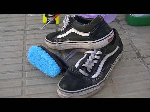 Como teñir o pintar tenis de Lona o tela vans converse keds levis etc -  YouTube