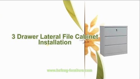 Drawer Filing Cabinet Installation Video