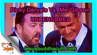 Ricky Gervais Vs Mel Gibson Uncensored Golden Globes Youtube