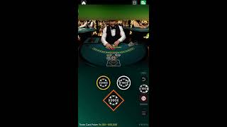 All game win 3 card poker bonus session screenshot 4