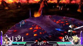 Dissidia 012: Duodecim Final Fantasy Adhoc - Squall(Me) vs. Cloud(FF7Cloud)
