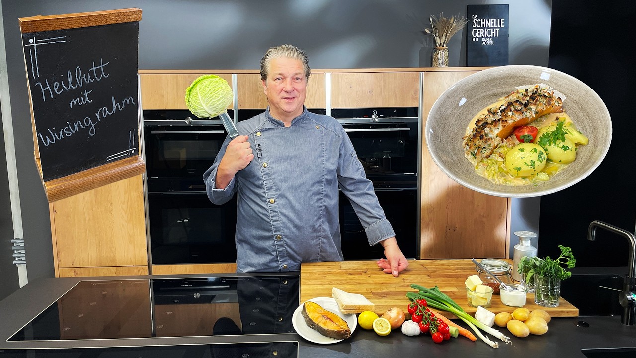 Heilbutt mit Wirsingrahm | Das schnelle Gericht